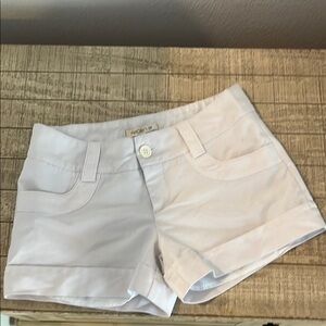 Women's White Shorts